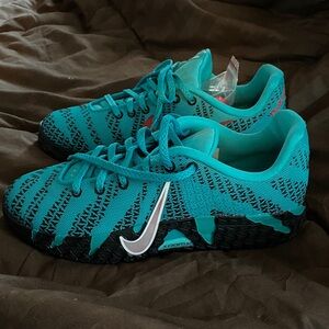Nike Teal and Black Sneakers